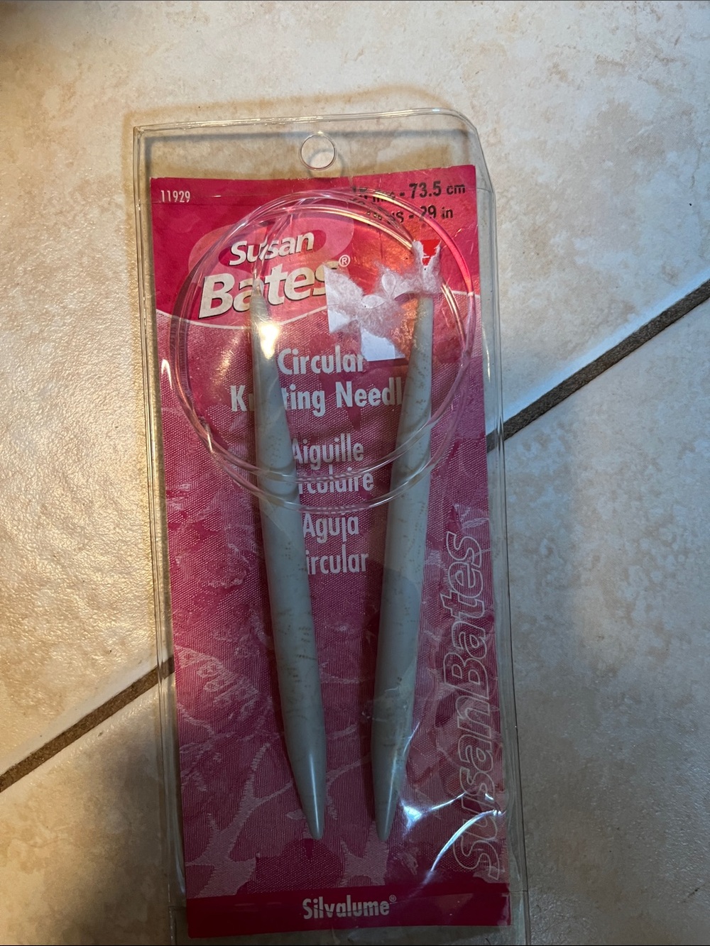 Circular Knitting Needles - Cream